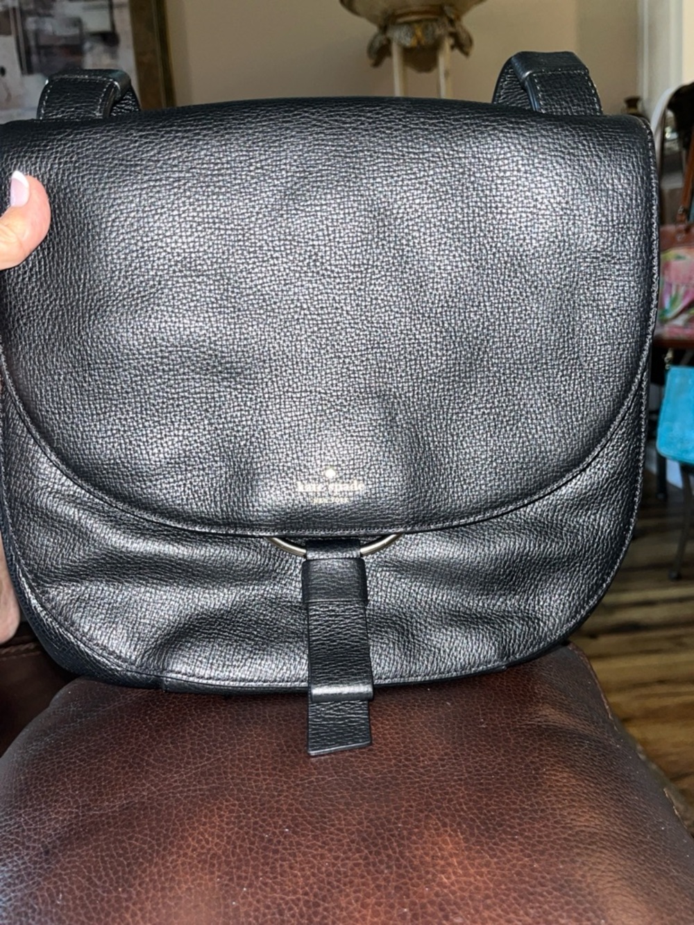Kate Spade Leather Flap Handbag